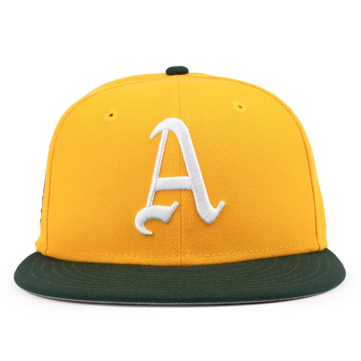 Oakland Athletics Bloom 59FIFTY Fitted Hat Yellow Undervisor