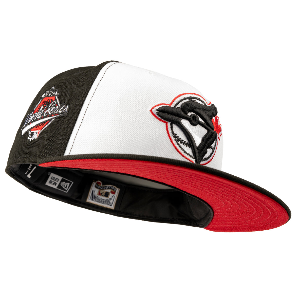 Toronto Baseball Hat Scarlet Cooperstown New Era 59FIFTY Fitted Scarlet / Scarlet | White | Black | Metallic Black Pearl / 7 7/8