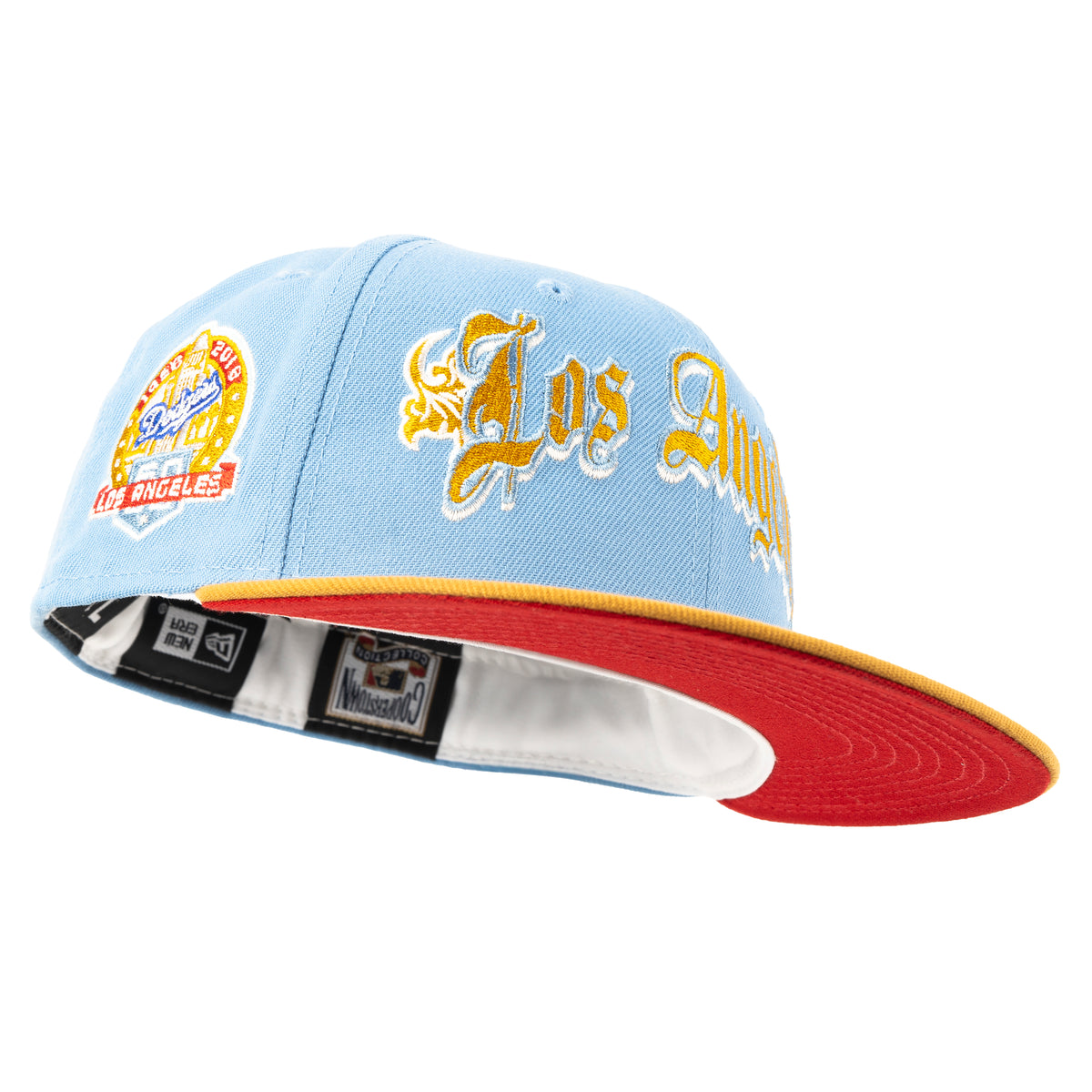 Los Angeles Dodgers New Era Light Yellow Under Visor 59FIFTY