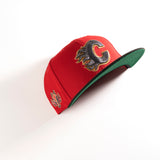 CALGARY FLAMES DARK MODE 59FIFTY FITTED HAT