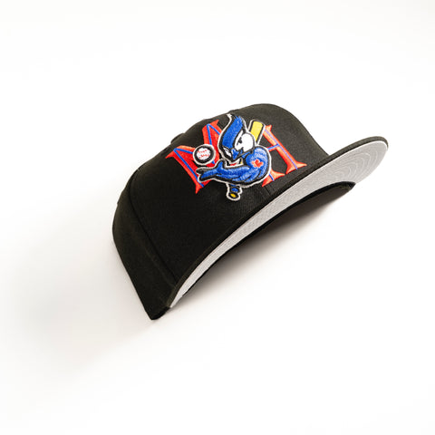 MEDICINE HAT BLUE JAYS JET BLACK 59FIFTY FITTED HAT