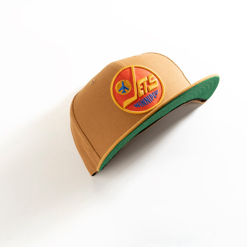 WINNIPEG JETS TAN & BRONZE 59FIFTY FITTED HAT