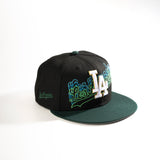 LOS ANGELES DODGER WORD DROP 59FIFTY FITTED HAT