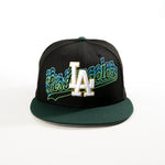 LOS ANGELES DODGER WORD DROP 59FIFTY FITTED HAT