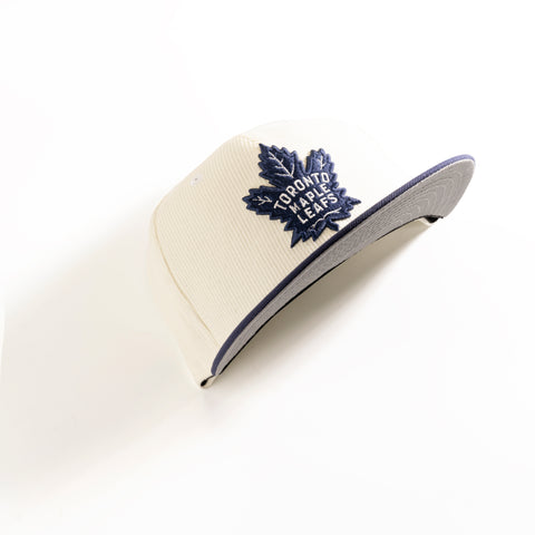 TORONTO MAPLE LEAFS CORD CROWN 59FIFTY FITTED HAT