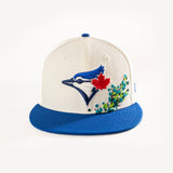 TORONTO BLUE JAYS MAPLE LEAVES 59FIFTY FITTED HAT