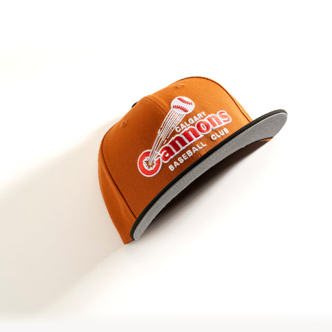 CALGARY CANNONS RUST 59FIFTY FITTED HAT